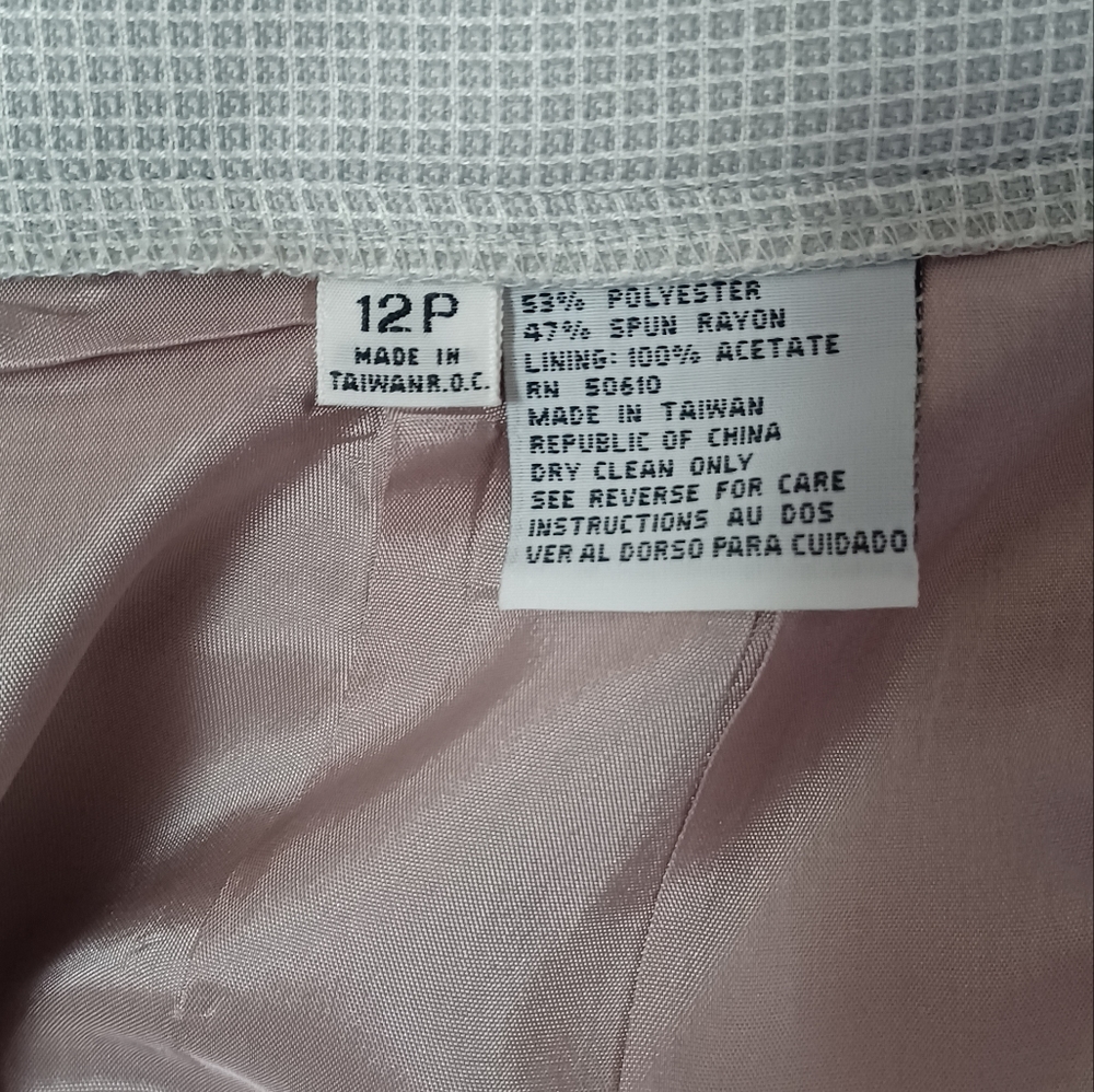 HP😍🆕️90s Y2K KASPER for Kauffmans Skirt Suit - Picture 6 of 11